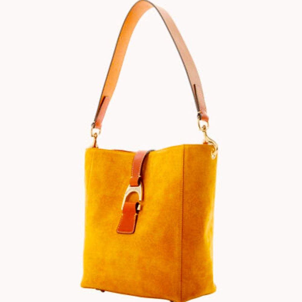 Dooney & Bourke Gold Tote Bag with Elegant Design